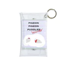 PIGEON PIGEON PUDDLESのP.P.P.Winter Mini Clear Multipurpose Case