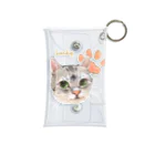 なにぬ猫-YAのうちの子にくきゅうポートレート★Lucky Mini Clear Multipurpose Case