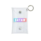 STNのグラデーションSTN ロゴ風Tシャツ Mini Clear Multipurpose Case