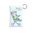 kidsnaco （きづなこ）の空をお散歩（車いす・女の子） Mini Clear Multipurpose Case