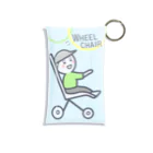 kidsnaco （きづなこ）の空をお散歩（車いす・男の子） Mini Clear Multipurpose Case