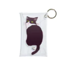 lemole スズリ店のハチワレねこ Mini Clear Multipurpose Case