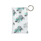 MeshinoのOctopus Brothers【ブルー】 Mini Clear Multipurpose Case