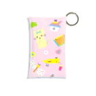 Futakawa Mayuのグッズショップのクリアマルチケース ミニ 春ピンク Mini Clear Multipurpose Case