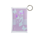 Danke Shoot Coffeeのすみれの花冠 Mini Clear Multipurpose Case