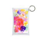 color on colorのcolor on color／オリジナルデザイン Mini Clear Multipurpose Case