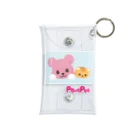 PostPet Official Shopのモモとジンパチの休日 Mini Clear Multipurpose Case