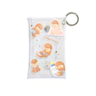 カワウソとフルーツのBaby Otters Mini Clear Multipurpose Case