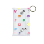 PostPet Official Shopのにじいろあいこんず Mini Clear Multipurpose Case