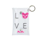 PostPet Official ShopのLOVEモモ Mini Clear Multipurpose Case