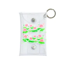 yumyamのここが蓮池になるイラスト(小さい柄) Mini Clear Multipurpose Case