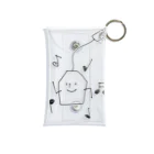 さつきうさぎえびえびショップのダンスダンスティーバッグくん Mini Clear Multipurpose Case