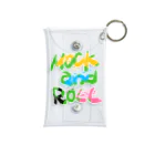 Mock’n RollのMOCK and ROLL 手書きロゴ Mini Clear Multipurpose Case