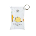 わたわたぽぽぽのWe are curry(カラー) Mini Clear Multipurpose Case