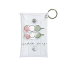 m__plantのsanshoku dango Mini Clear Multipurpose Case