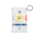 おやびん(下僕)のdonuts three brothers Mini Clear Multipurpose Case