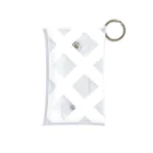 NOBLESSEのNOBLESSEロゴ（white） Mini Clear Multipurpose Case