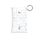 Niea999’s プチハッピー shopのLove life, go vegan Mini Clear Multipurpose Case