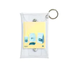 Teal Blue CoffeeのCOFFEE GIFT -Chocolate- YELLOW Ver. Mini Clear Multipurpose Case