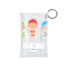 8anna storeのBIKINI GIRLS／ビキニガールズ 白文字バージョン Mini Clear Multipurpose Case