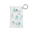 illustration akko shopのお散歩ずきんGreen Mini Clear Multipurpose Case