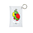 パロットくんgoods shop🦜のパロットくん（ホワイトロゴ） Mini Clear Multipurpose Case