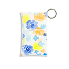 SHOP 琥珀糖のまみの水彩画『花と遊ぶ』 Mini Clear Multipurpose Case