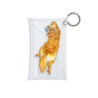 flatcoatedretrieverのgolden retriever Mini Clear Multipurpose Case