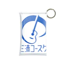 三浦コースケ@2021/8/22初ホールワンマンライブ！の三浦コースケブルーロゴグッズ ミニクリアマルチケース