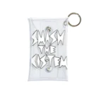 fox fox foxのSMASH THE CIS-TEM 白 Mini Clear Multipurpose Case