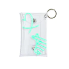 らくがきクオリティのmint green lover Mini Clear Multipurpose Case