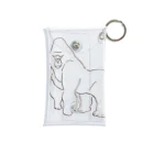 tanemaki zakkaのgorilla Mini Clear Multipurpose Case