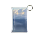 handy mesh pouchの対馬のお土産_雲の影が海に落ちてる ミニクリアマルチケース