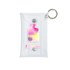 Channu's shopのWatercolor fragrance (Pink) ミニクリアマルチケース