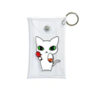 はるかのしれねこ。「ごはん。」 Mini Clear Multipurpose Case