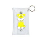 さきとも(muggy)のお店のレトロなミニチュアシュナウザー #犬 Mini Clear Multipurpose Case