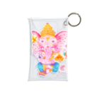 ミウラエツコのHAPPY PINK GANESH Mini Clear Multipurpose Case