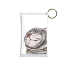 ゆき のねこさん Mini Clear Multipurpose Case