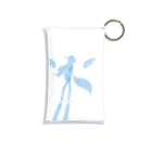 wacaocacaoのShe is a BLUE GIRL Mini Clear Multipurpose Case