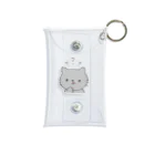 ポピーとなかまたちのはてなねこさん Mini Clear Multipurpose Case