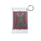 あおの小悪魔ねこちゃん Mini Clear Multipurpose Case