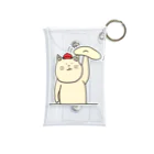 ＋Whimsyのピザ屋さんねこ Mini Clear Multipurpose Case