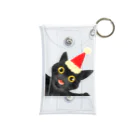 SHOP ベアたんの黒猫のやまとくん Mini Clear Multipurpose Case