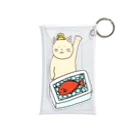 ＋Whimsyの魚市場ねこ Mini Clear Multipurpose Case