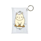 ＋Whimsyの蕎麦打ちねこ Mini Clear Multipurpose Case