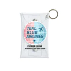 Teal Blue CoffeeのTEAL BLUE AIRLINES Mini Clear Multipurpose Case