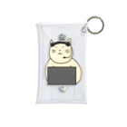 ＋Whimsyのコールセンターねこ Mini Clear Multipurpose Case