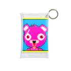 Cartoon☆style☆Fortniteのピンクのくまちゃんドット絵 Mini Clear Multipurpose Case