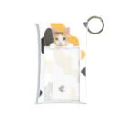 猫カフェにあにゃあグッズショップのたらこちゃんチェキケース Mini Clear Multipurpose Case