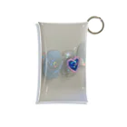 LOVE MYSELF CLUBのrainbow heart Mini Clear Multipurpose Case